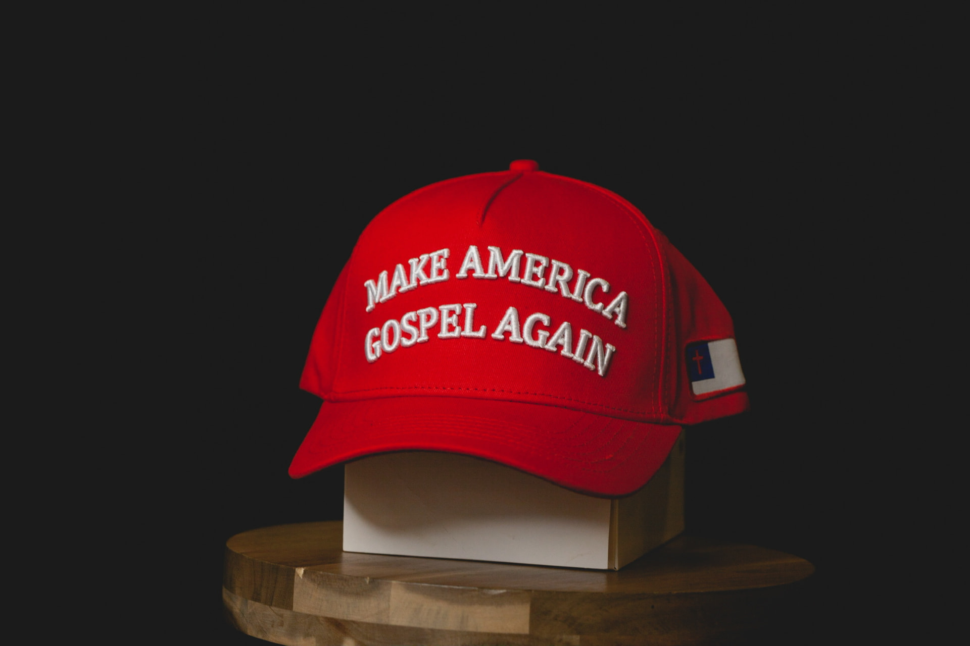 Red Make America Gospel Again hat